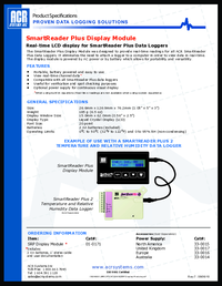 Thumbnail of document Data Sheet - SRP-DM Display Module